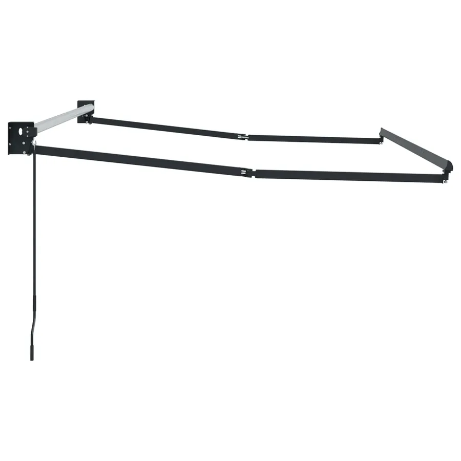 Cadre de store rétractable manuel Anthracite 3,5 x 2 m - 4