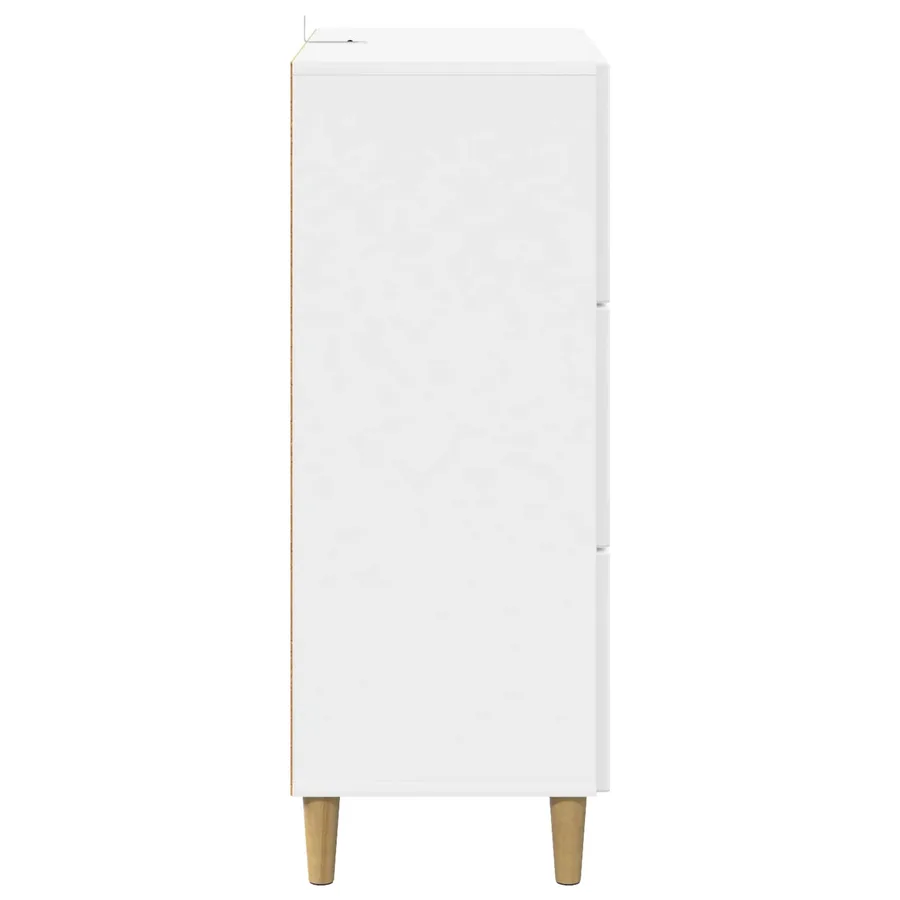 Armoire à tiroirs Blanc brillant 66 x 34,5 x 90 cm - 7
