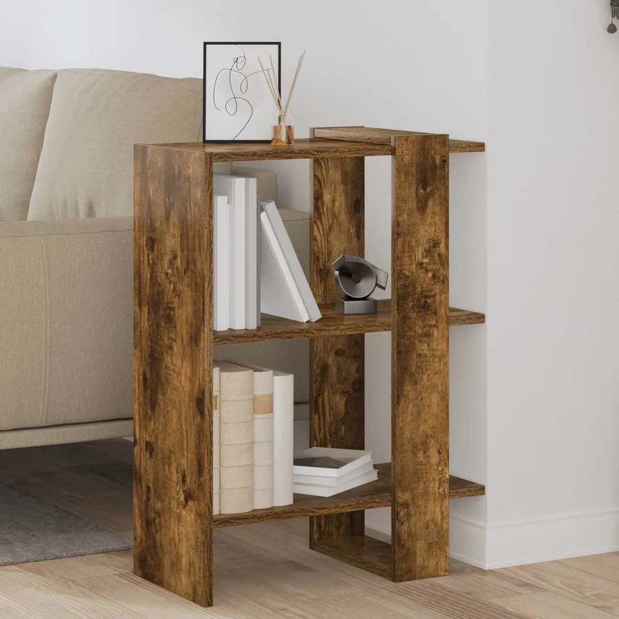 Étagère Chêne fumé 52 x 25 x 71,5 cm Bois d'ingénierie