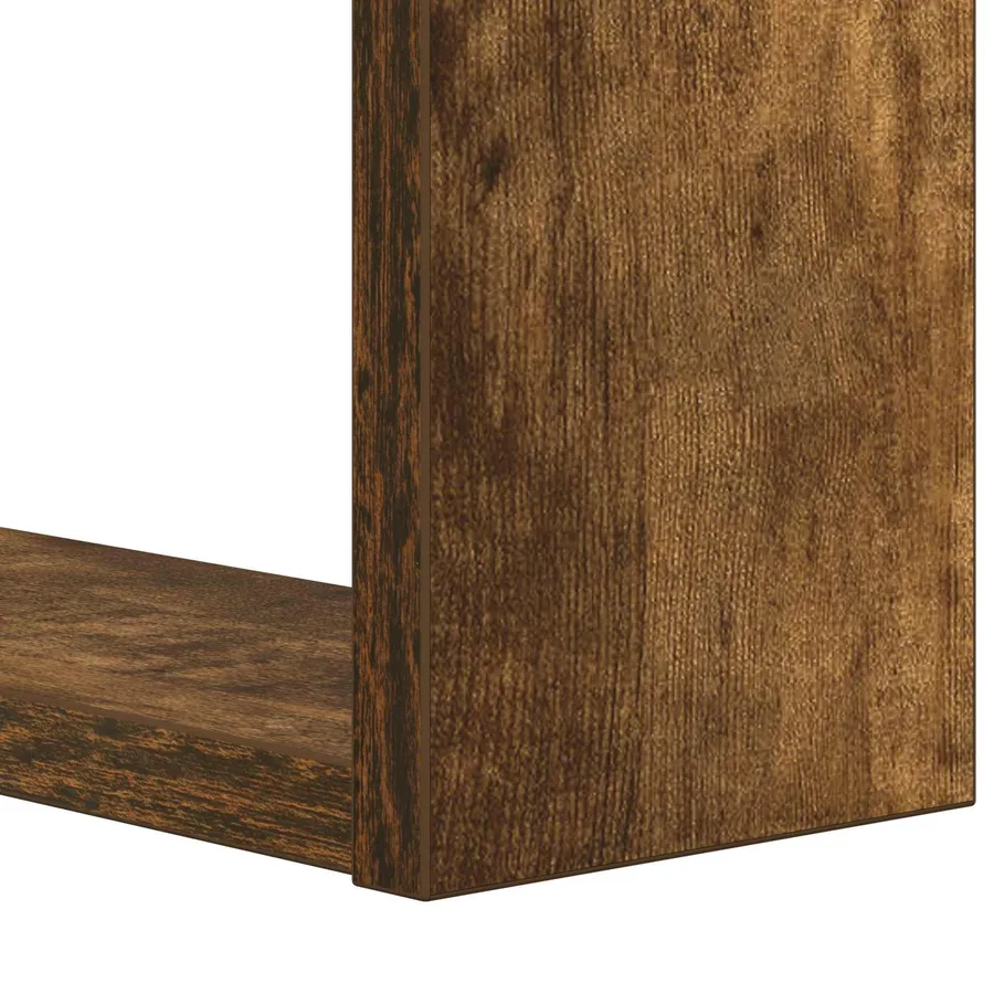 Étagère Chêne fumé 52 x 25 x 71,5 cm Bois d'ingénierie - 9