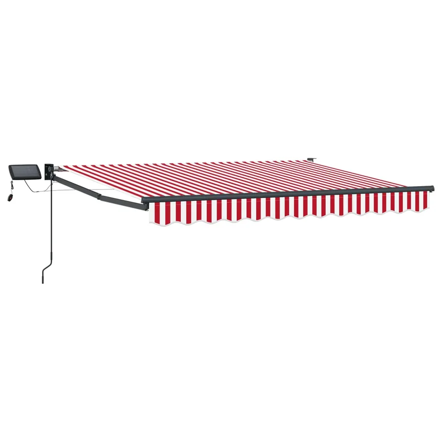 Store rétractable manuel avec LEDs 3,5 x 2,5 m - 2