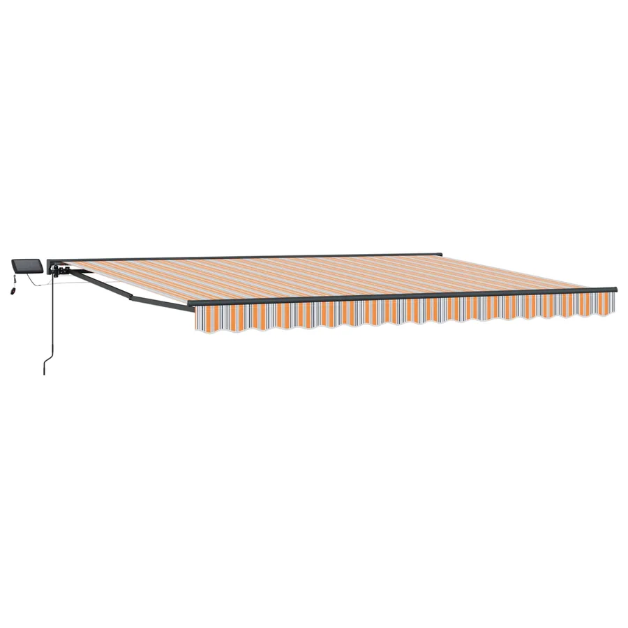Cadre de store manuel avec LEDs 4,5 × 3 m - 2