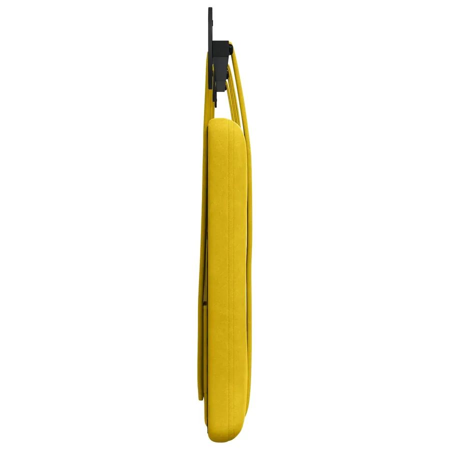 Tête de lit suspendue Jaune Velours - 6