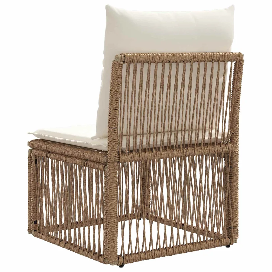 Unité Canapé sans accoudoir Beige polyrotin - 5