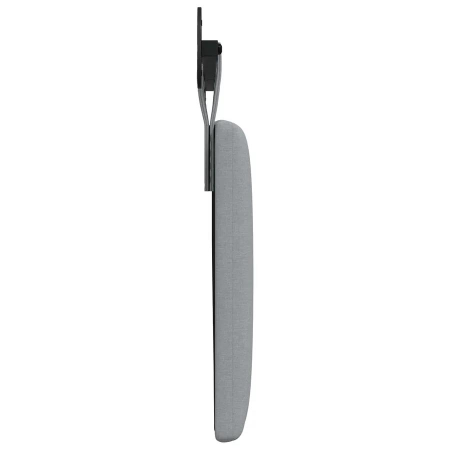 Tête de lit suspendue Gris clair Tissu - 6