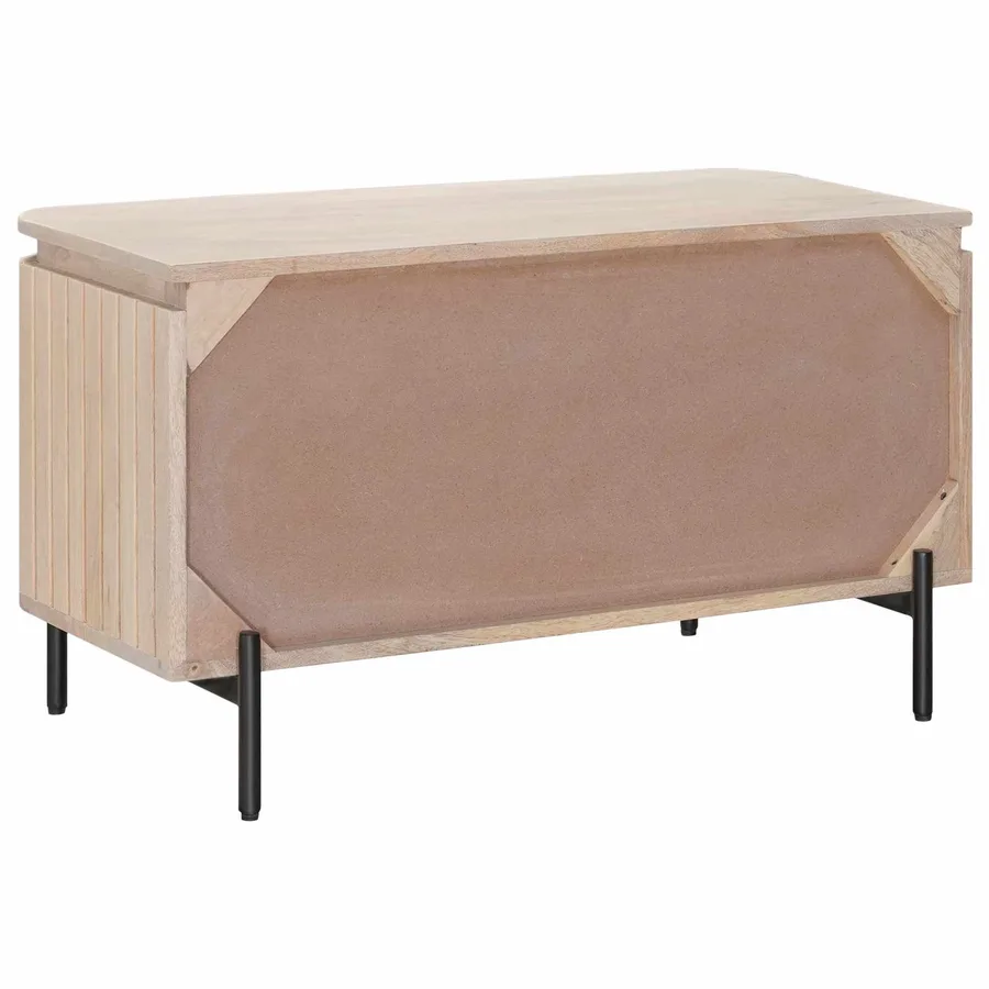 Banc à chaussures avec tiroir avec étagère 85 x 37 x 48 cm - 7