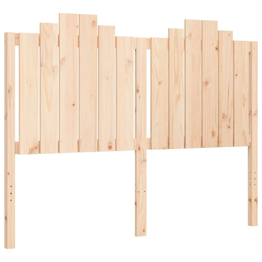 Cadre de lit sans matelas 140x200 cm bois massif de pin - 8