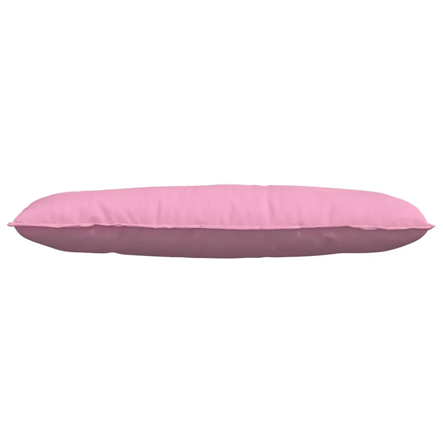 Coussin de Dos Rose 120 x 19 x 50 cm tissu - 5