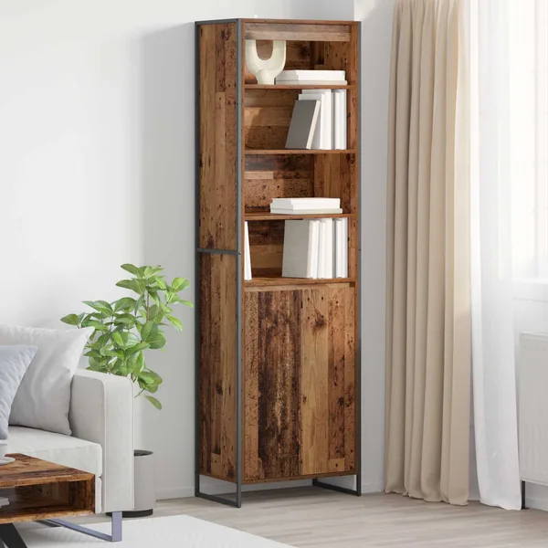 Armoires Hautes Bois Ancien 60 x 36 x 200 cm Bois d'ingénierie