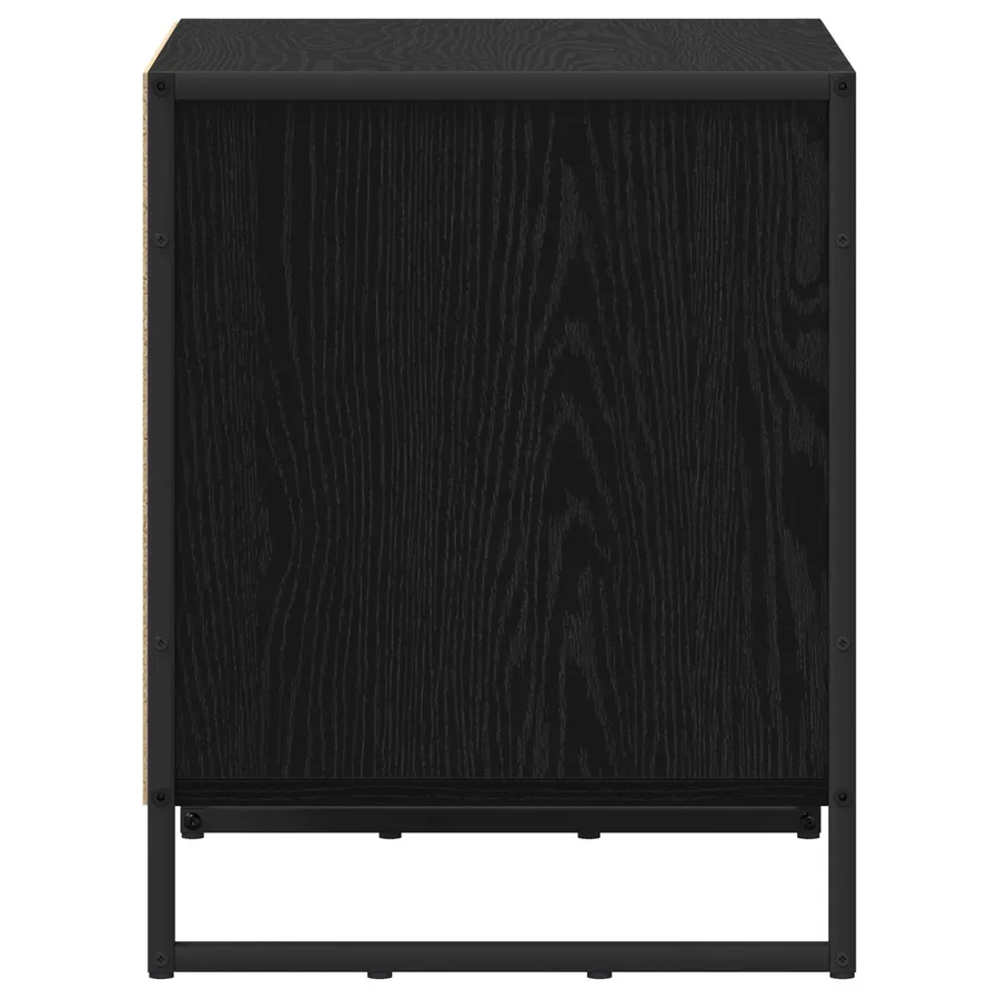 Table de chevet avec tiroir 2 pcs Chêne noir 50 x 39,5 x 50 cm - 7