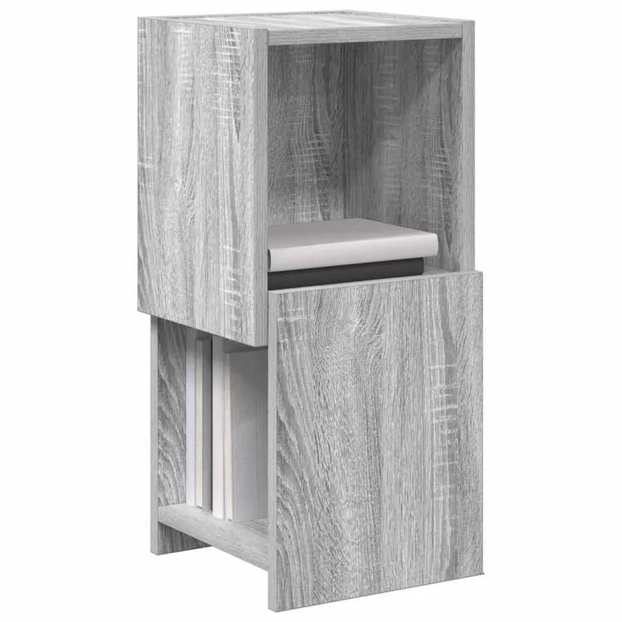 Meuble d'angle Gris Sonoma 25,5x25x55cm Bois d'ingénierie - 3
