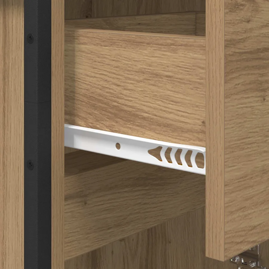 Ensemble de mobilier de salle de bain 4 pc Chêne artisanal - 14