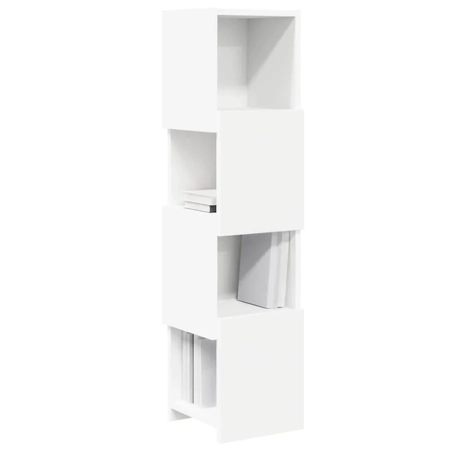 Meuble d'angle 25,5x25x102cm Bois d'ingénierie - 3