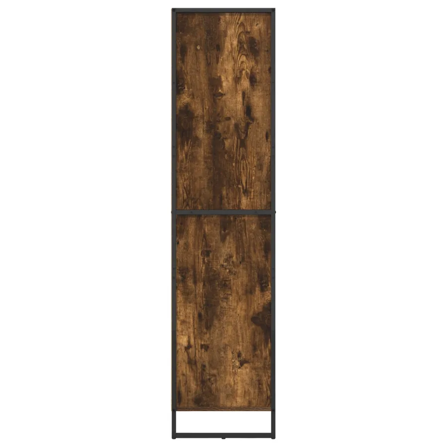 Bibliothèque Chêne Fumé 43 x 36 x 150.5 cm Bois d'ingénierie - 7
