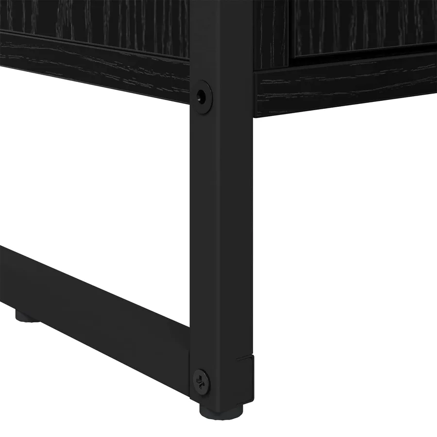 Bibliothèque Chêne noir 43 x 36 x 150.5 cm Bois d'ingénierie - 8