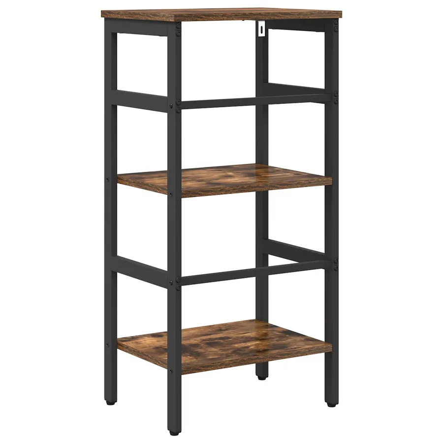 Étagère Chêne fumé 40 x 29,5 x 81 cm Bois d'ingénierie - 7