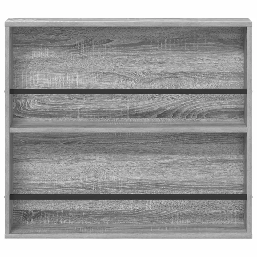 Étagère à magazines avec étagère Gris Sonoma 80 x 12 x 70 cm - 5