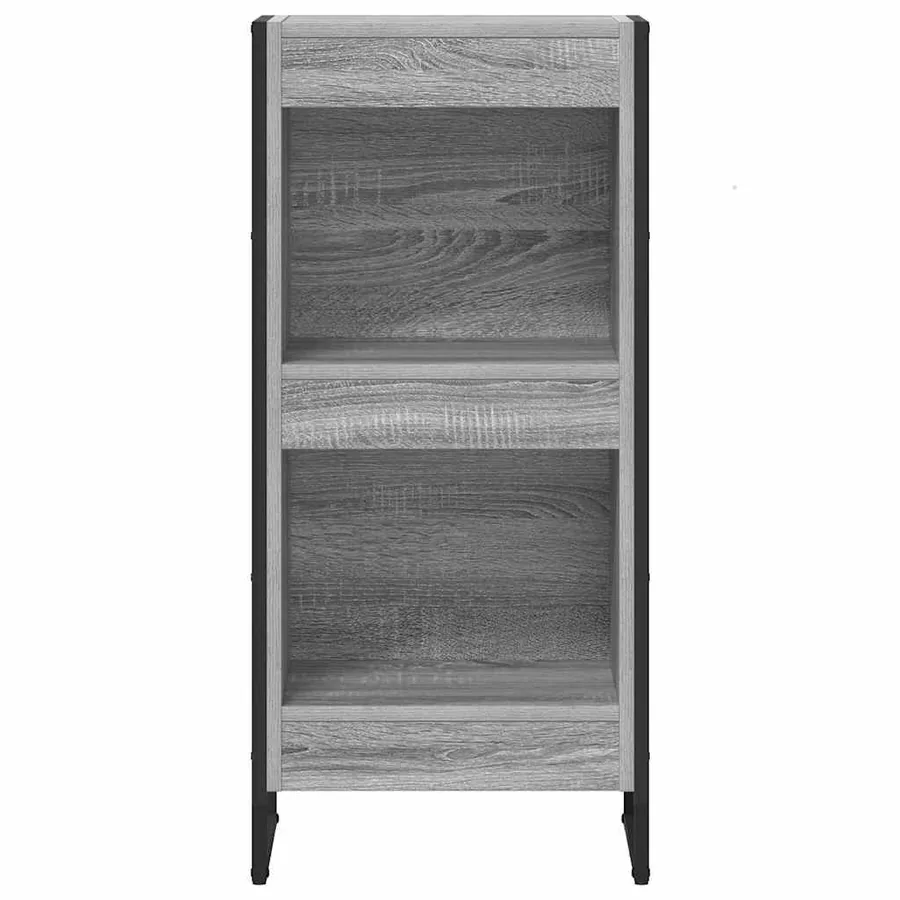 Bibliothèque Gris Sonoma 40 x 30 x 86,5 cm Bois d'ingénierie - 5
