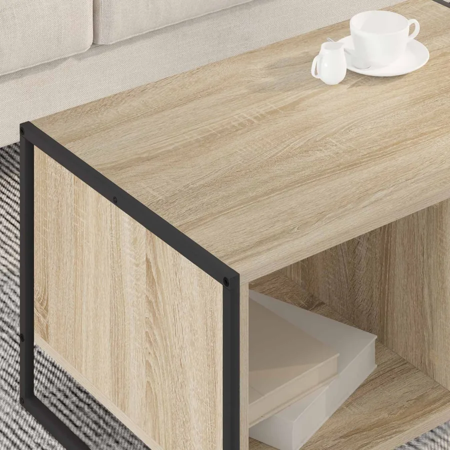 Table basse Sonoma 80 x 50 x 40 cm Bois d'ingénierie - 4