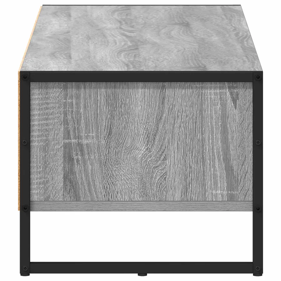 Meuble TV Gris Sonoma 100 x 36,5 x 30,5 cm Bois d'ingénierie - 6