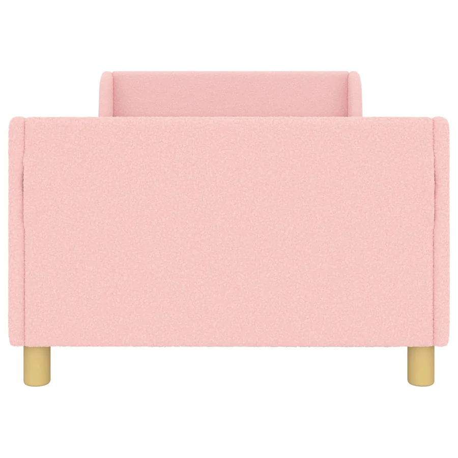Cadre de lit pour enfants avec tête de lit Rose 90 x 200 cm - 5