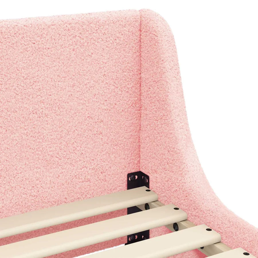 Cadre de lit pour enfants avec tête de lit Rose 90 x 200 cm - 6