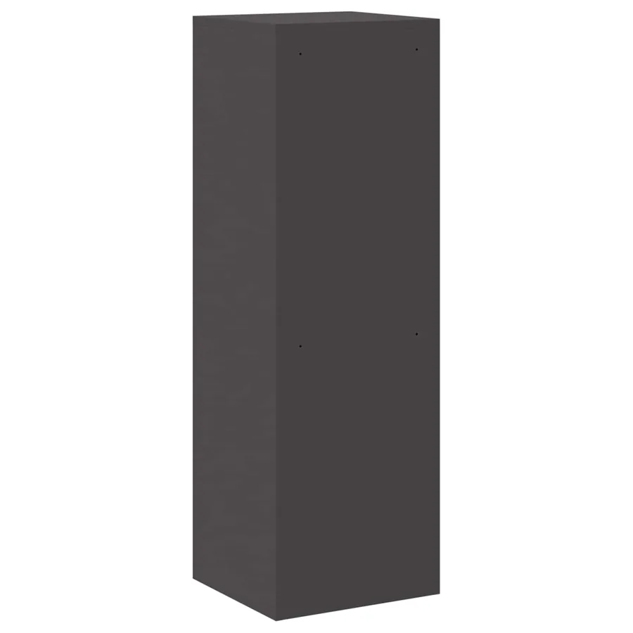 Cabinet de Dossier Noir 45,5 x 42 x 139 cm Acier Laminé à Froid - 9