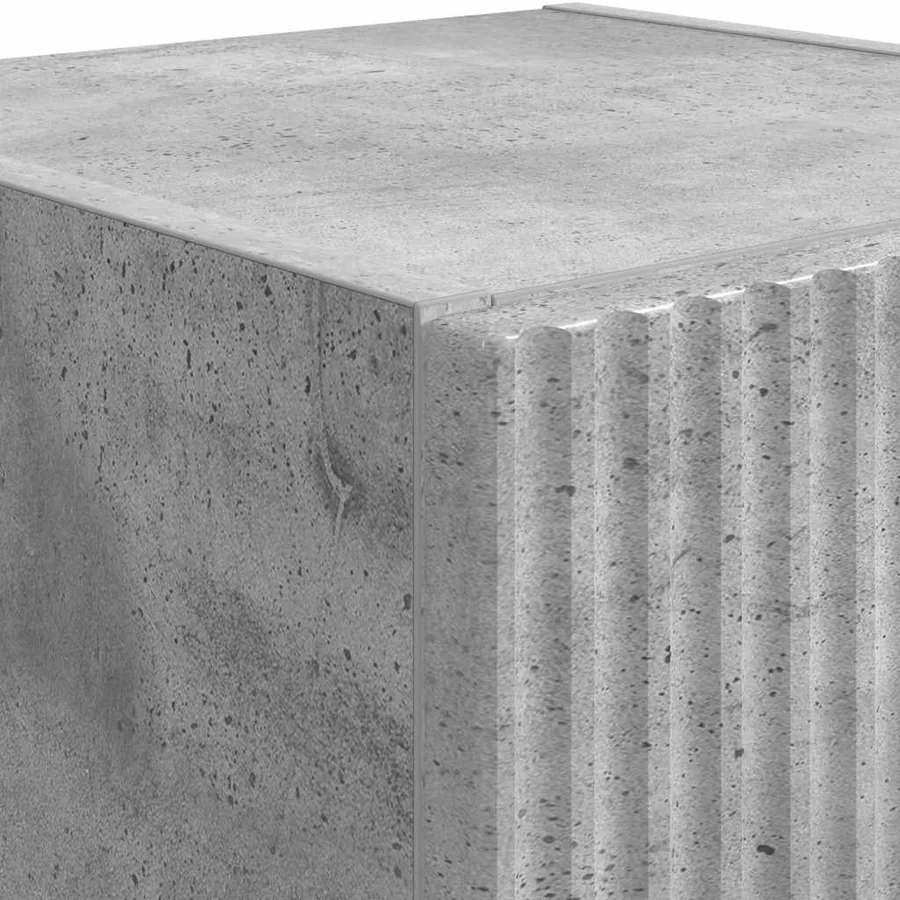 Meuble TV mural Béton 30 x 31 x 60 cm Bois d'ingénierie - 9