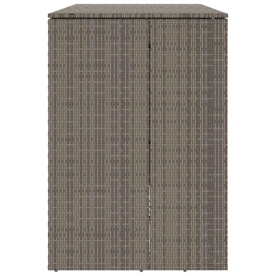 Boîte de poubelle 2 pcs Gris 130 x 80 x 115 cm Polyéthylène - 6
