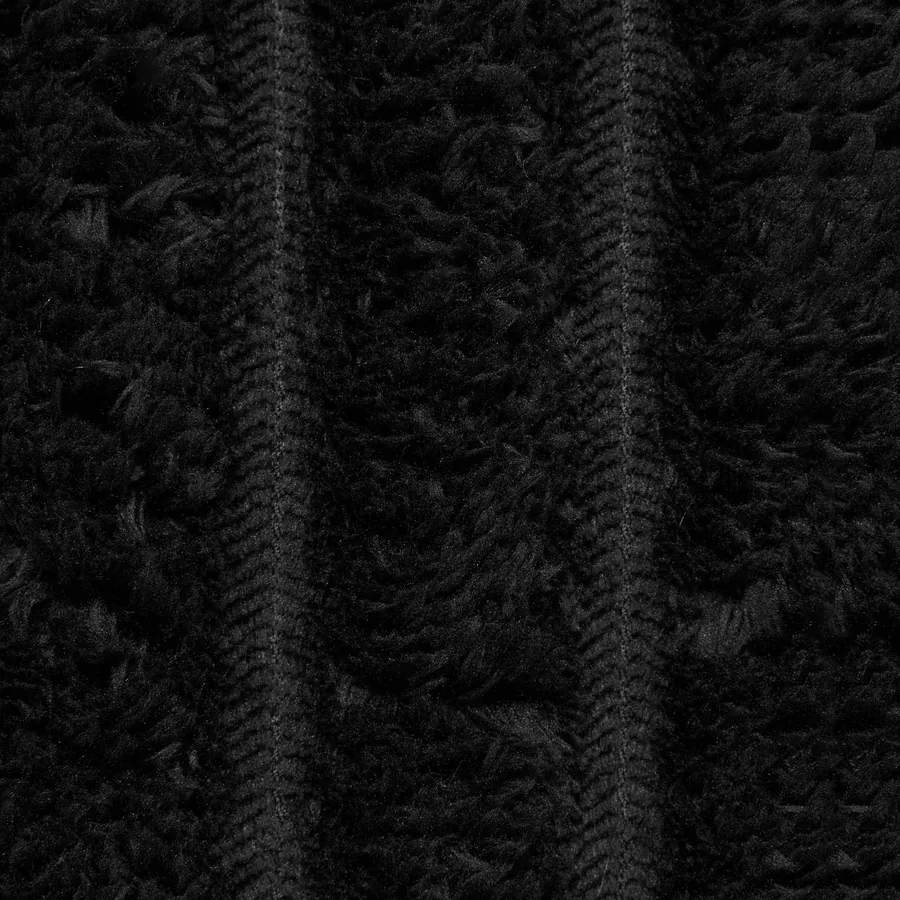 Couvertures à jeter 6 pcs Noir 240 x 220 cm Toison - 9