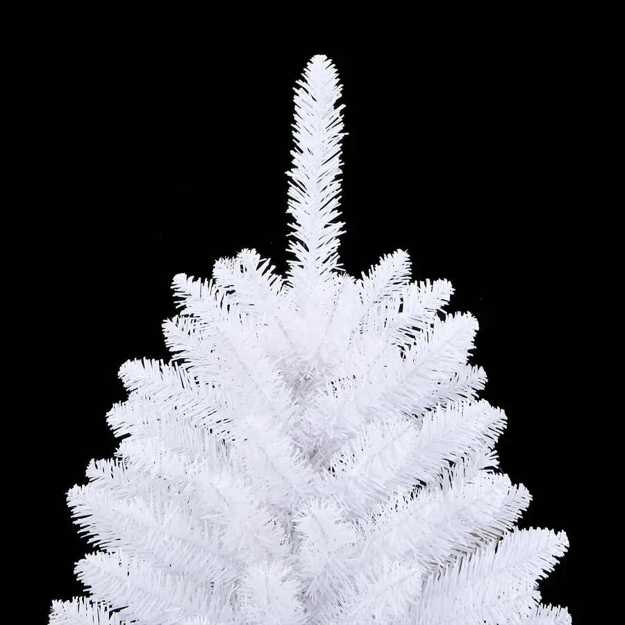 Sapin de Noël Artificiel à Branches Articulées Blanc 120 cm - 10