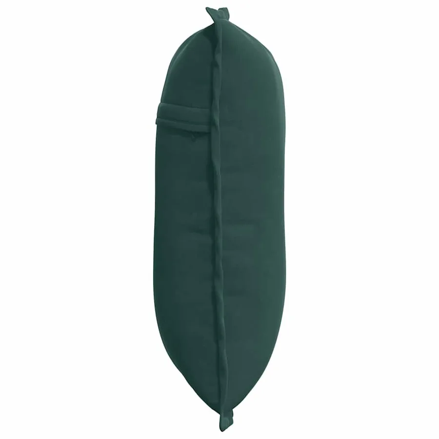 Coussin de Dos Vert foncé 50 x 45 cm Tissu en velours côtelé - 6