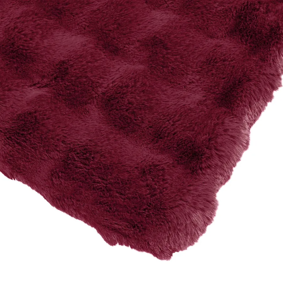 Couverture antidérapante en fausse de lapin Olite 4 pcs - 7