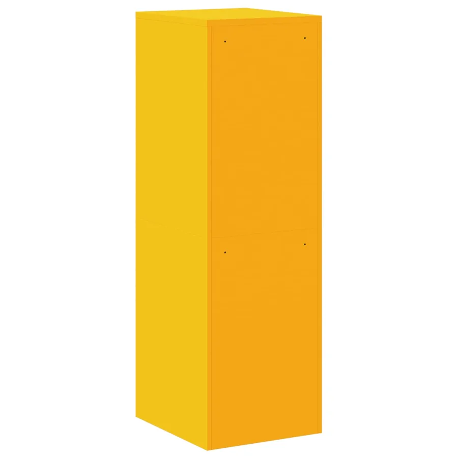 Cabinet de Dossier avec tiroir Jaune moutarde 44 x 50 x 139 cm - 9