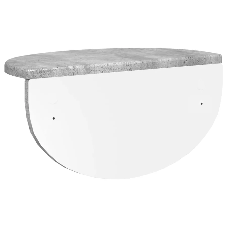 Étagère Murale Gris béton 38 x 19 x 19 cm Bois d'ingénierie - 7