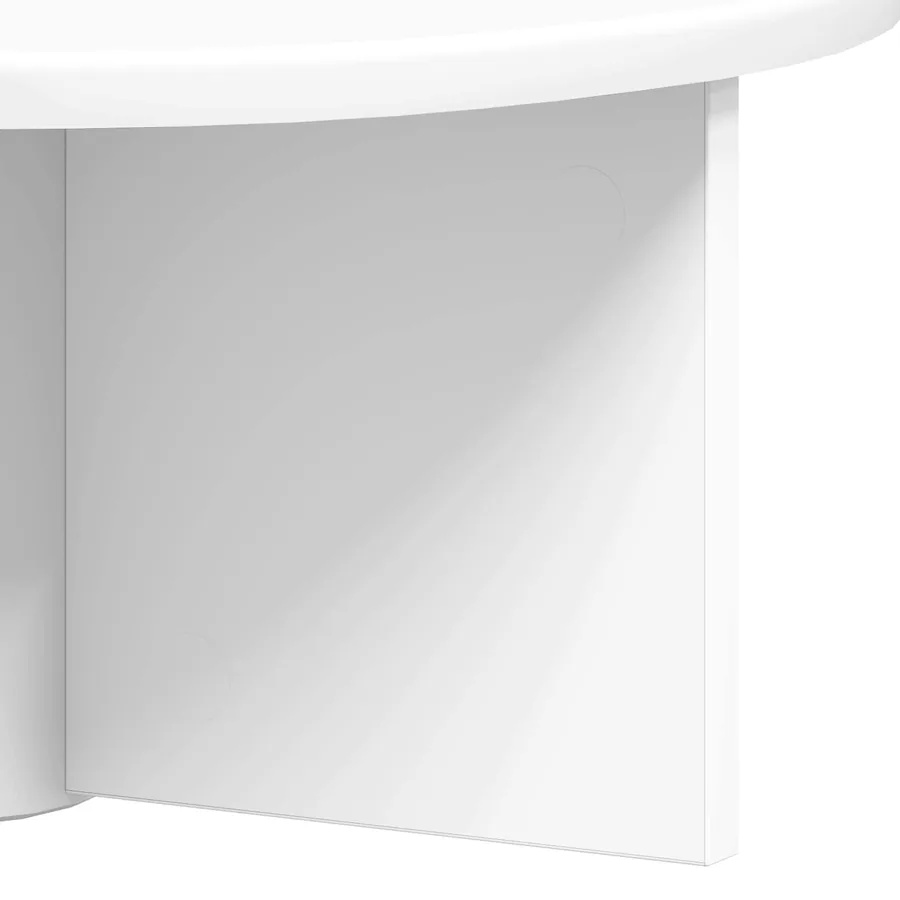 Étagère Murale 2 pcs Blanc 38 x 19 x 19 cm Bois d'ingénierie - 8