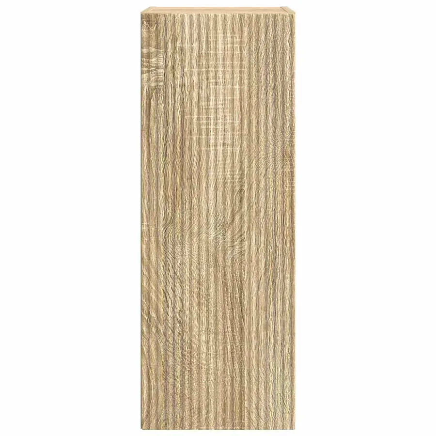Meuble TV mural 2 pcs Sonoma 30 x 31 x 80 cm Bois d'ingénierie - 7
