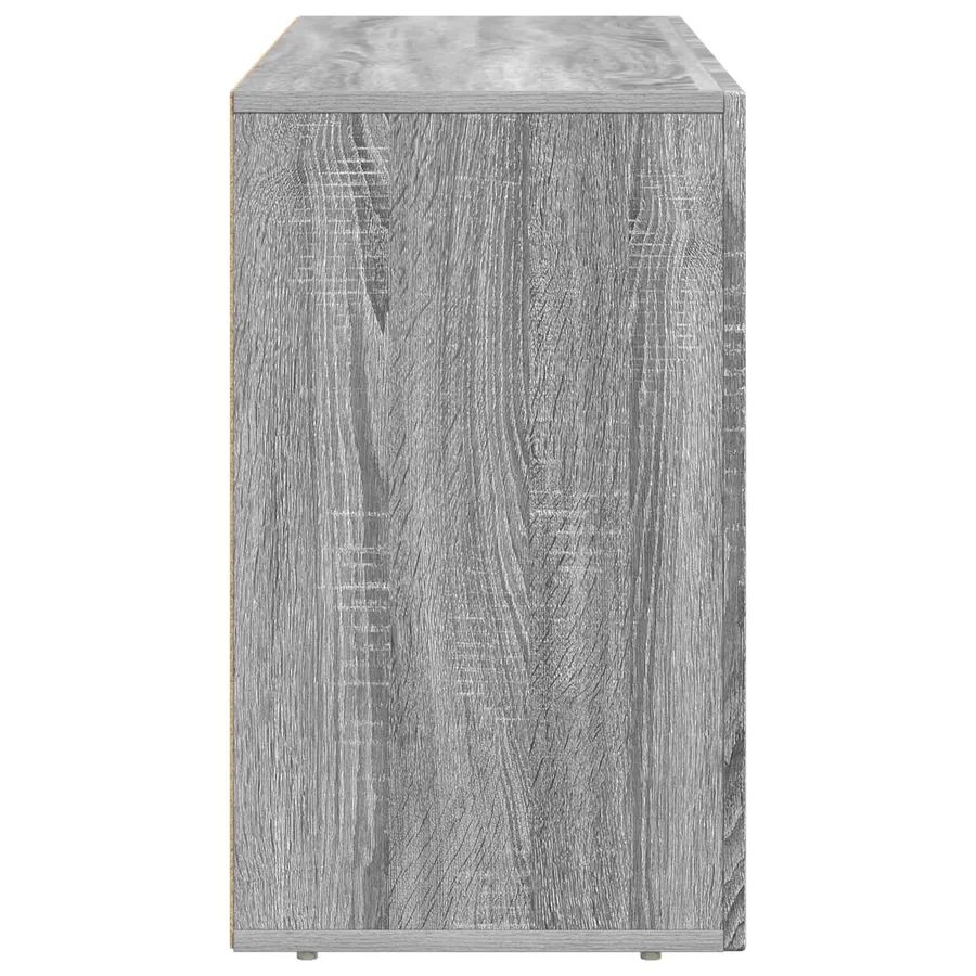Buffet ELST Gris Sonoma 100 x 35 x 59 cm Bois d'ingénierie - 7