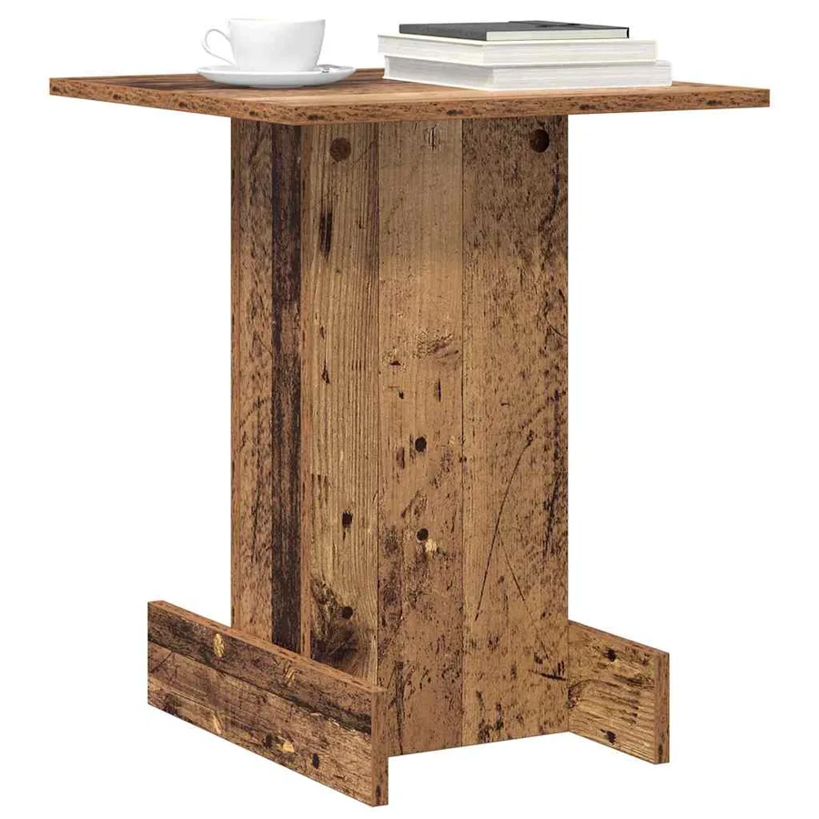 Table d'appoint Bois ancien 44,5 x 45 x 55 cm Bois d'ingénierie - 3