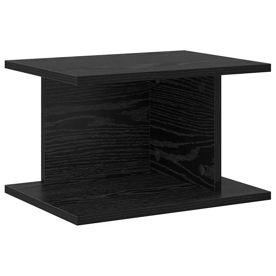 Table de chevet Chêne noir 40 x 30 x 25 cm Bois d'ingénierie - 2