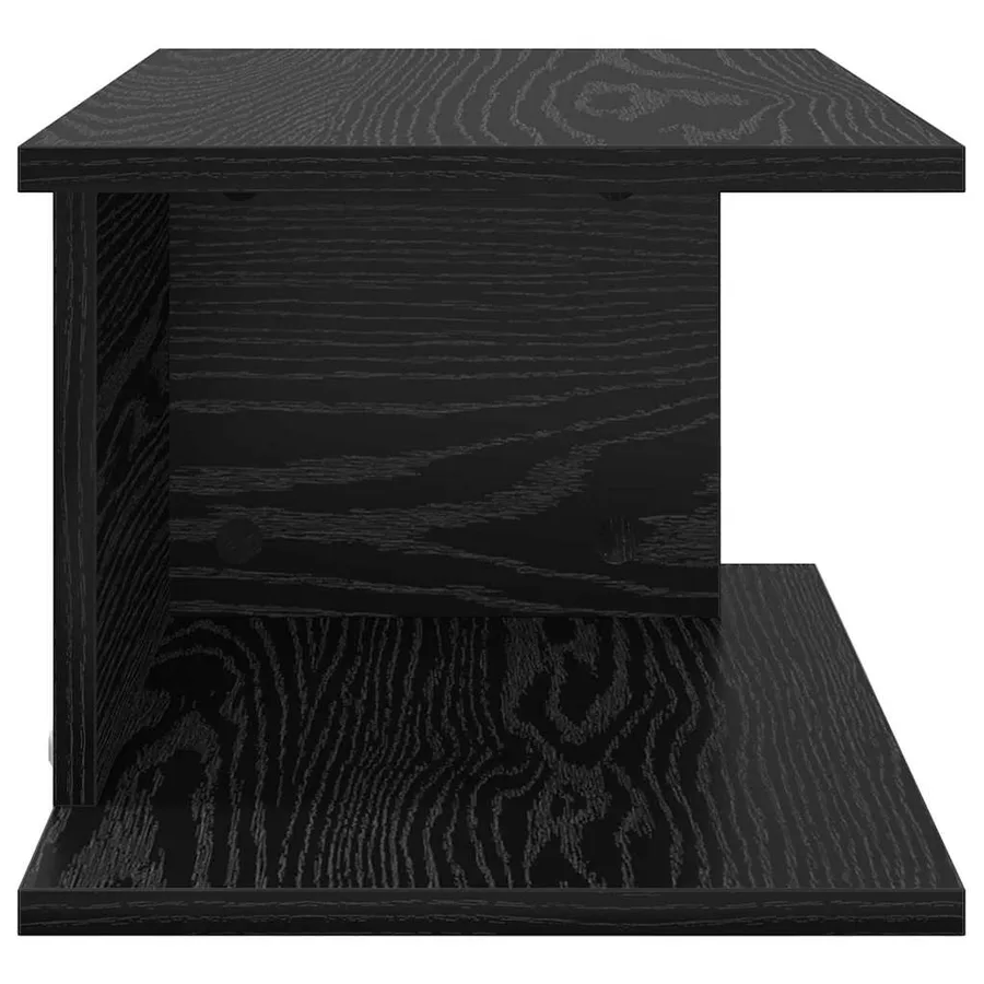 Table de chevet Chêne noir 40 x 30 x 25 cm Bois d'ingénierie - 6