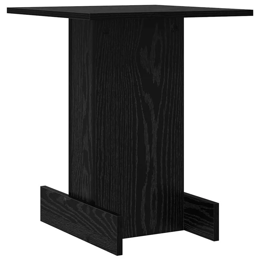 Table d'appoint Chêne noir 44,5 x 45 x 55 cm Bois d'ingénierie - 2
