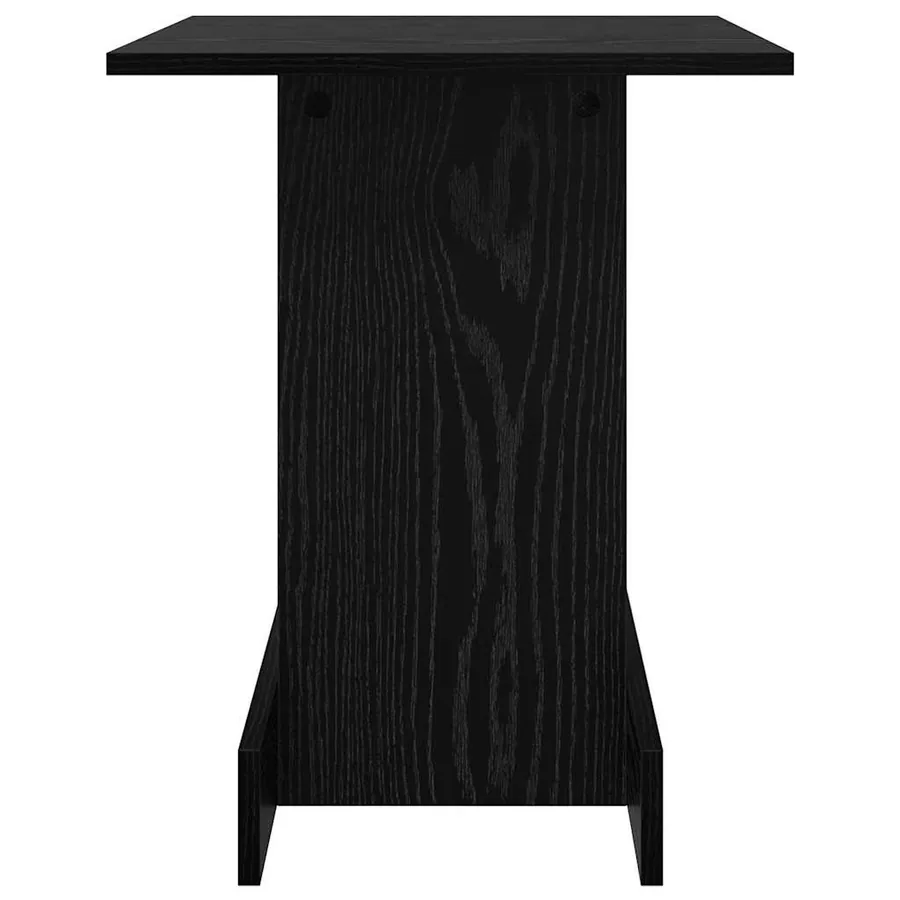 Table d'appoint Chêne noir 44,5 x 45 x 55 cm Bois d'ingénierie - 5