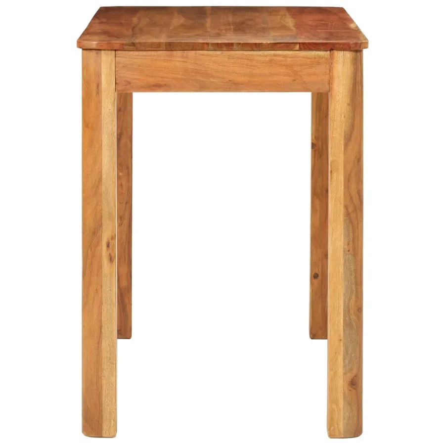 Table à manger 110x55x76 cm bois d'acacia massif - 3
