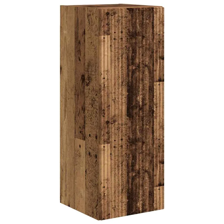Meuble TV mural Bois Ancien 30 x 31 x 80 cm Bois d'ingénierie - 2