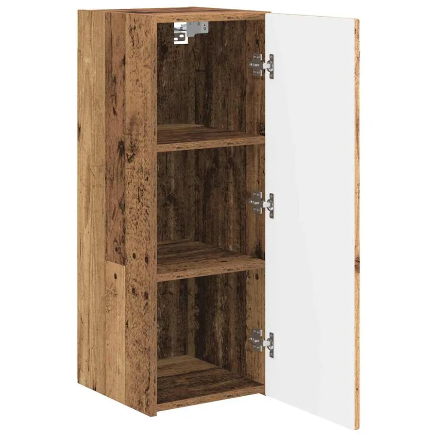Meuble TV mural Bois Ancien 30 x 31 x 80 cm Bois d'ingénierie - 5