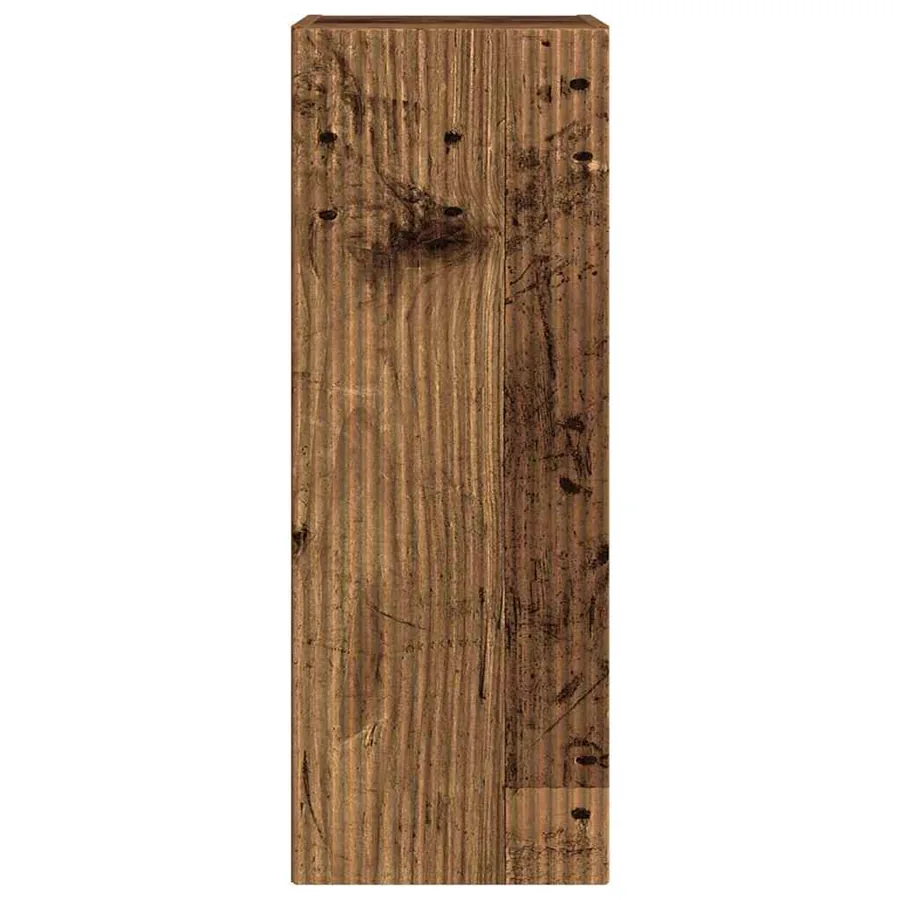 Meuble TV mural Bois Ancien 30 x 31 x 80 cm Bois d'ingénierie - 6
