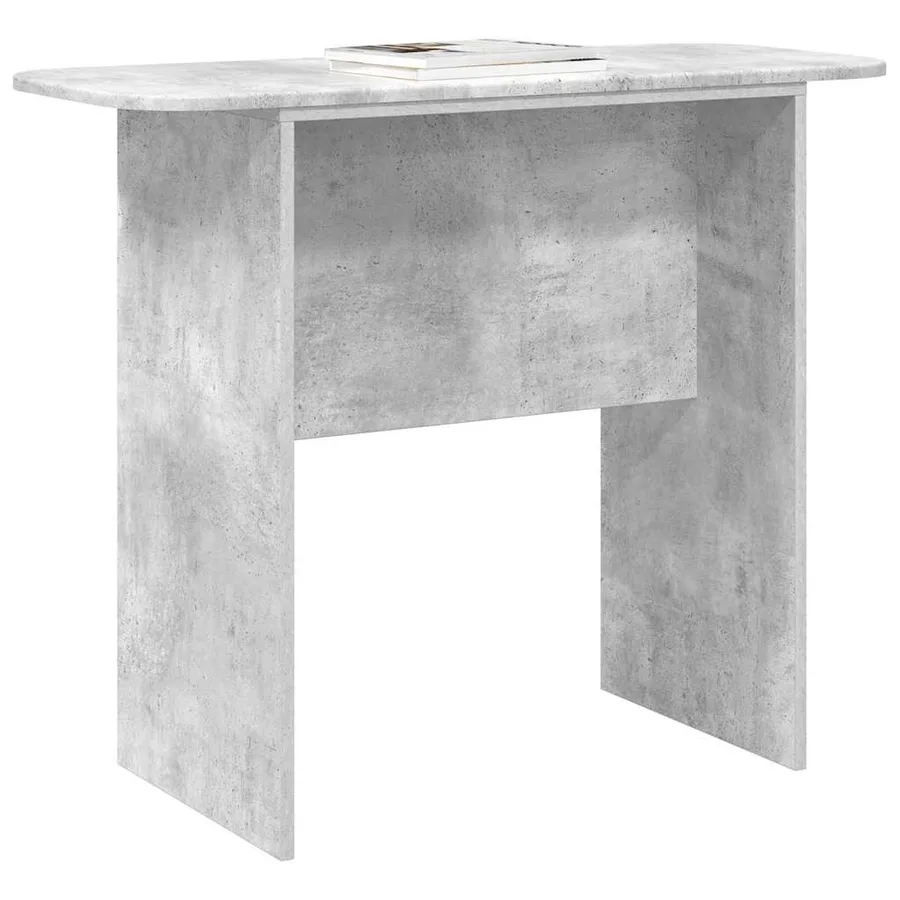 Table console Gris béton 93 x 40 x 75 cm Bois d'ingénierie - 3