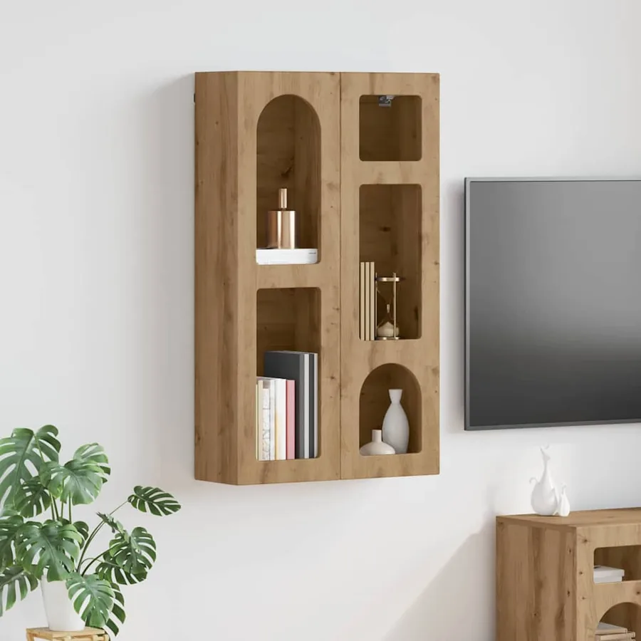 Armoire suspendue ELST Chêne artisanal 59 x 20 x 100 cm