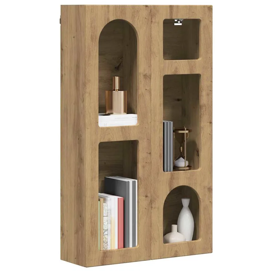 Armoire suspendue ELST Chêne artisanal 59 x 20 x 100 cm - 3